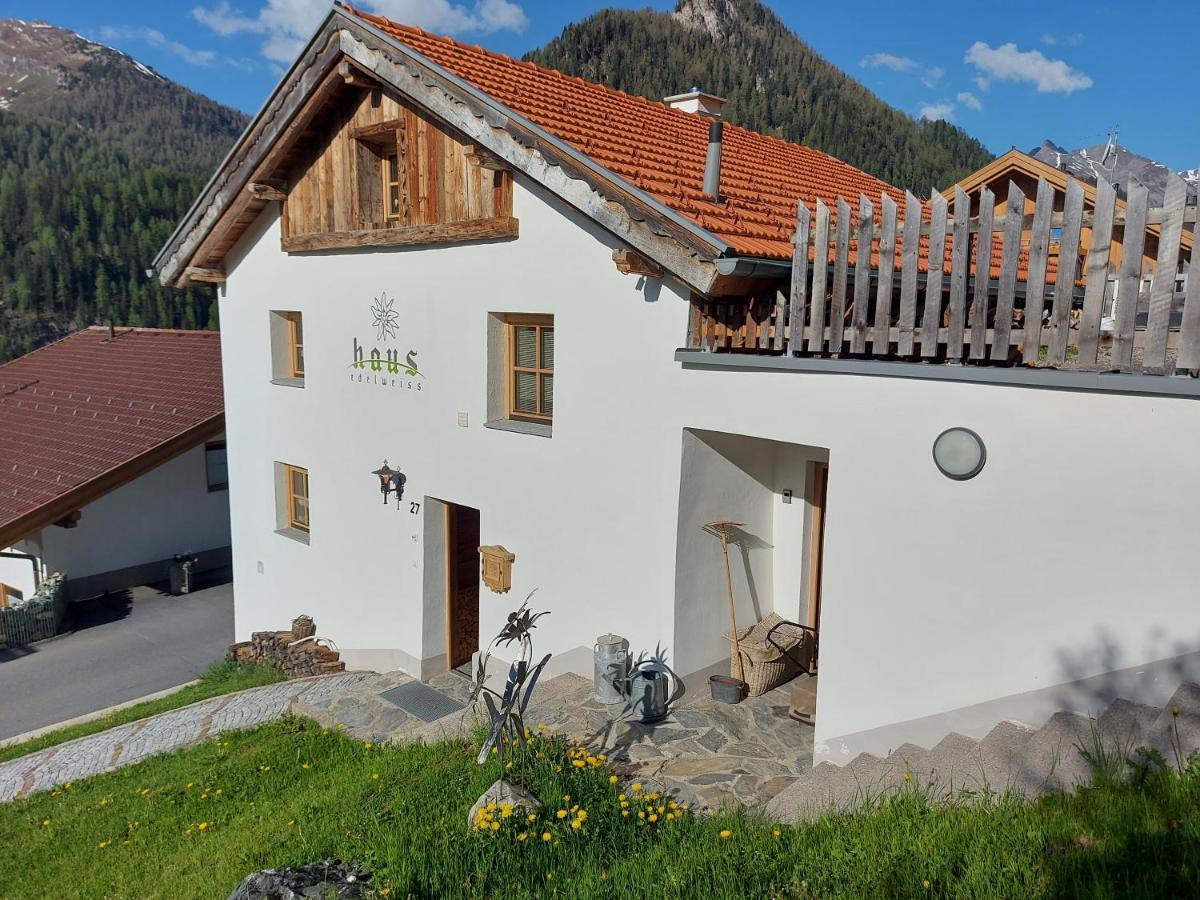 Haus Edelweiss Spiss Bei Samnaun Eksteriør billede